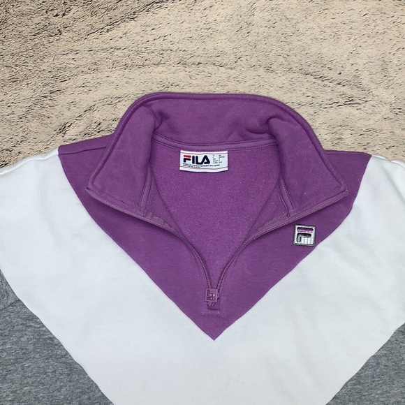 NWOT Fila Half-Zip Sweatshirt - Picture 4 of 10